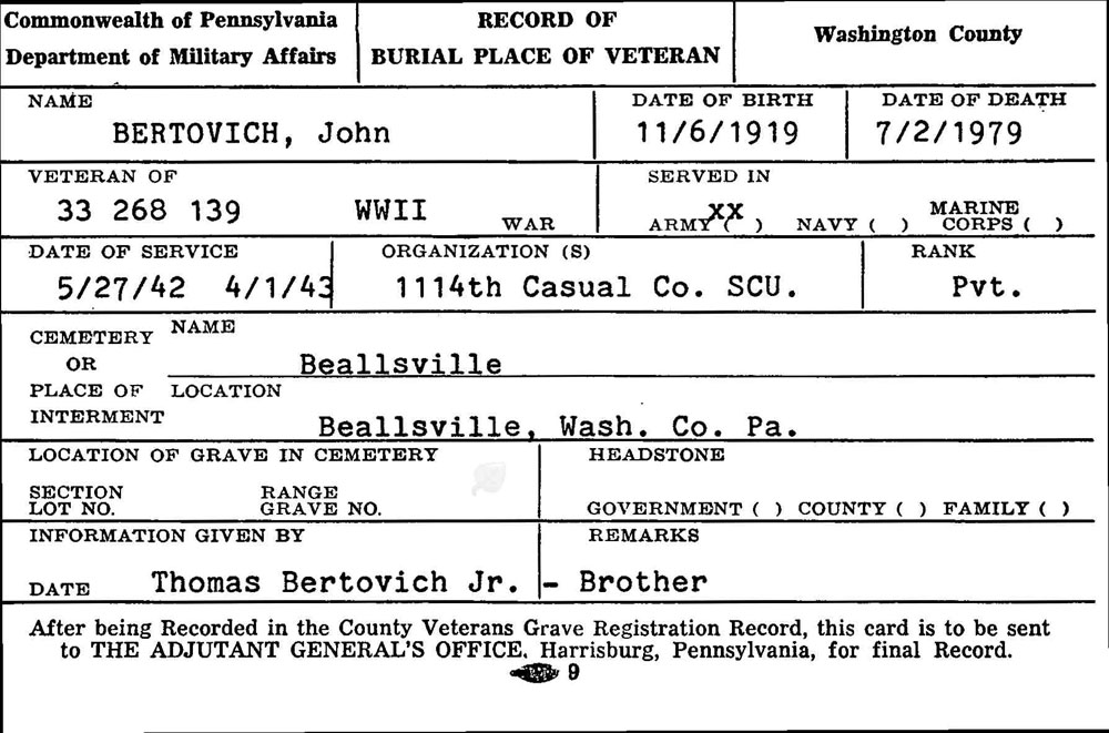 John Bertovich